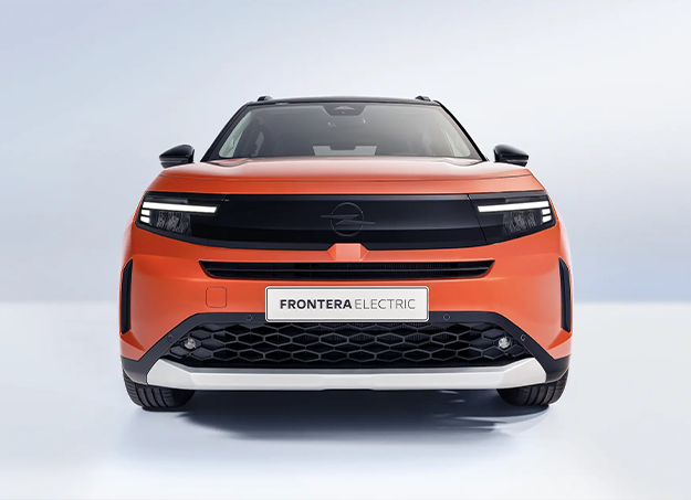 Vue avant du Nouveau Frontera en version hybride